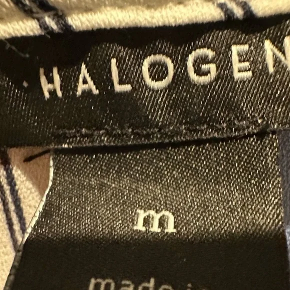 Halogen Graphic Print Long Sleeve Blouse - Size M - GUC - Picture 9 of 9